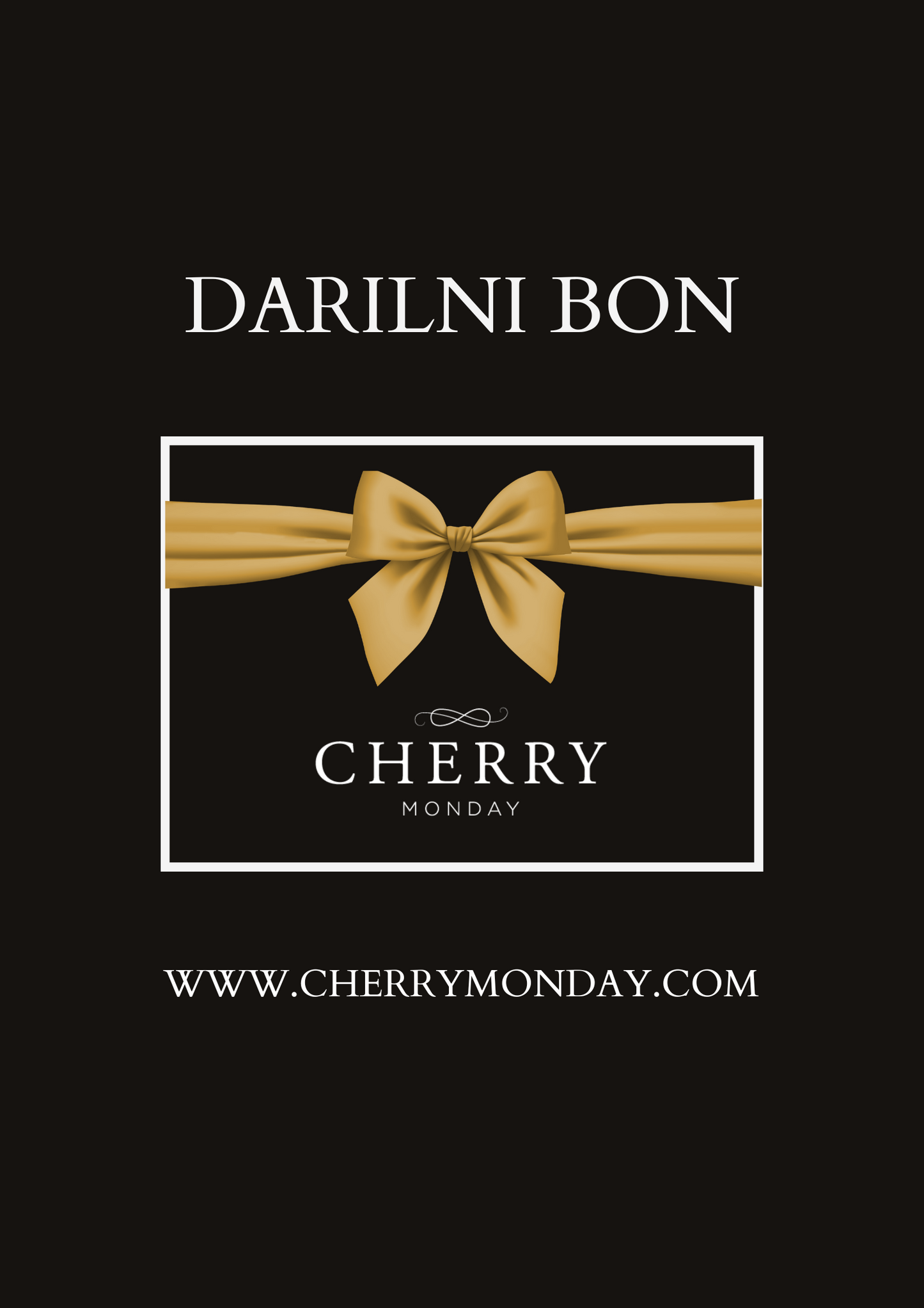 Cherry Monday virtualni DARILNI BON