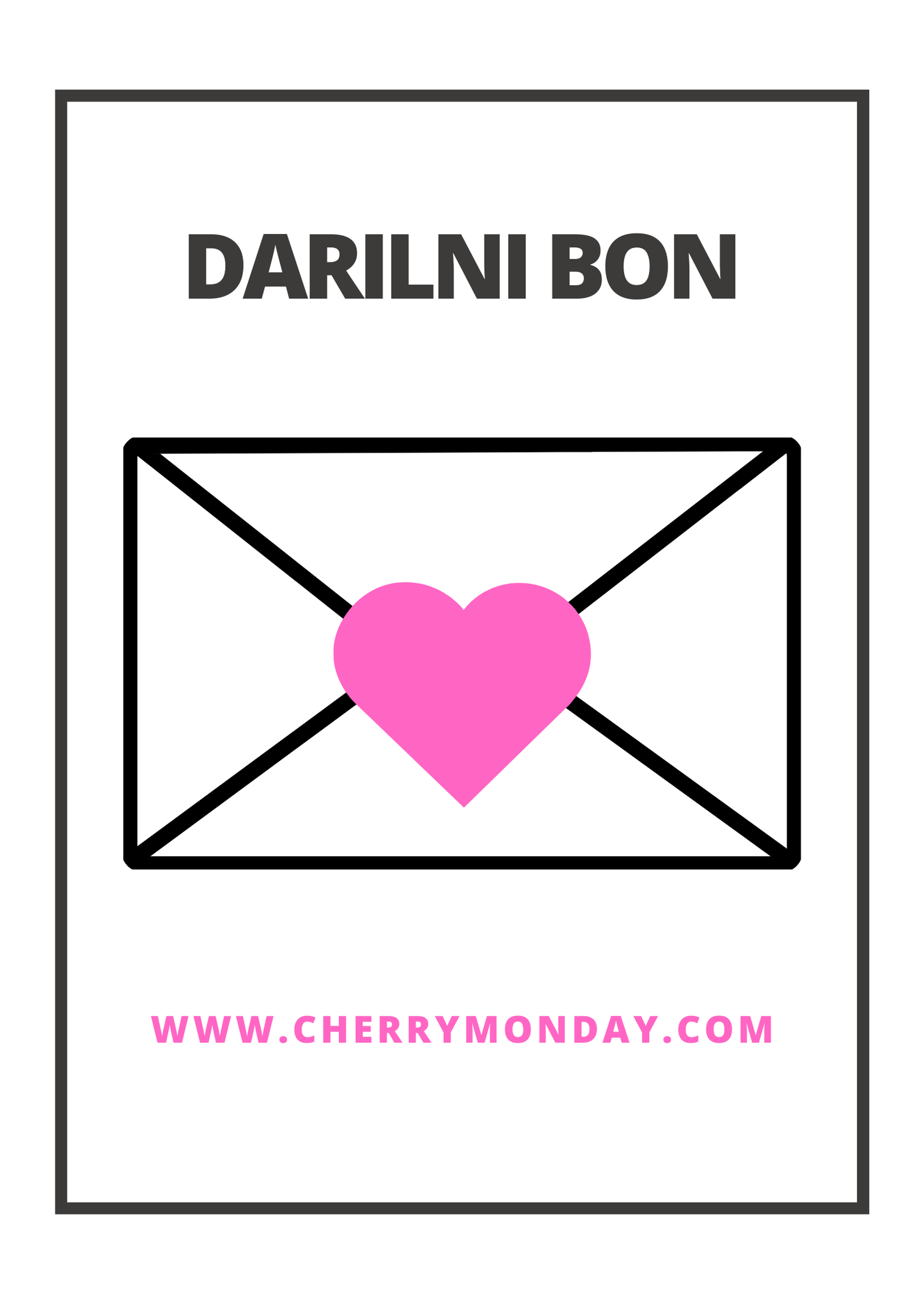 Cherry Monday virtualni DARILNI BON