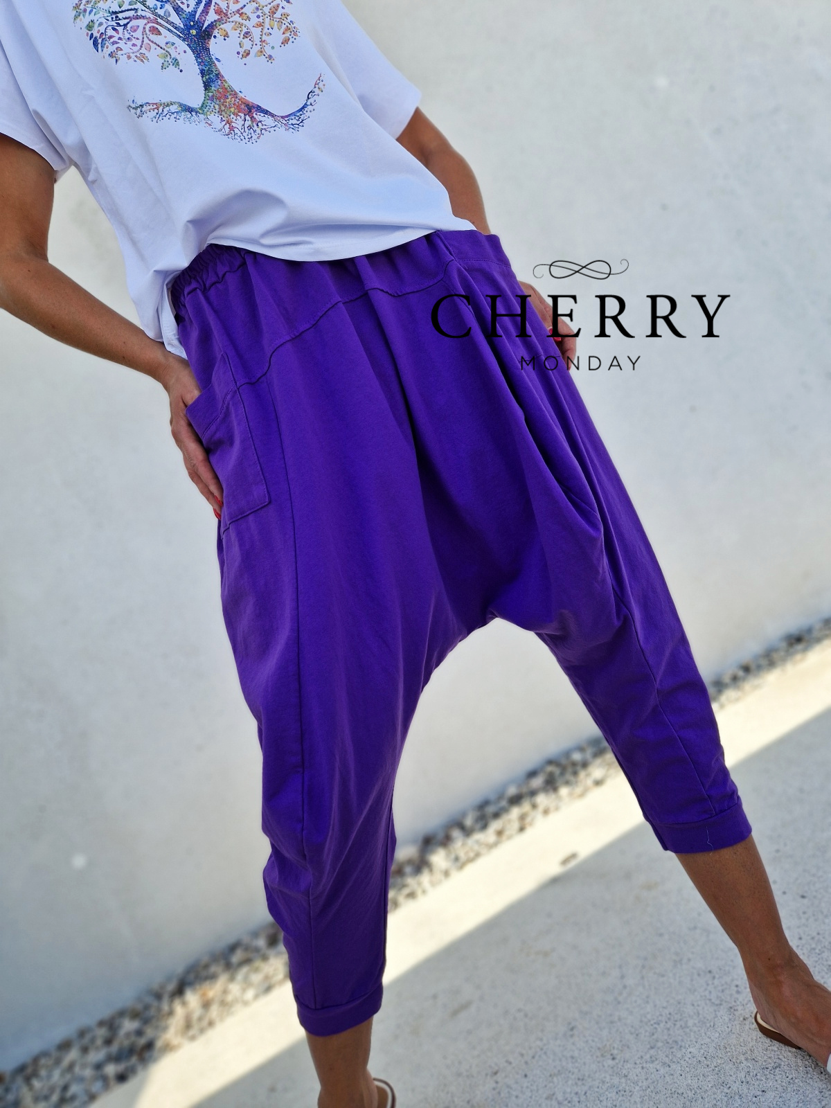 Baggy hlacna trenirka plus size 28