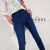 Elastične jeans hlače plus size11 Elastične jeans hlače plus size