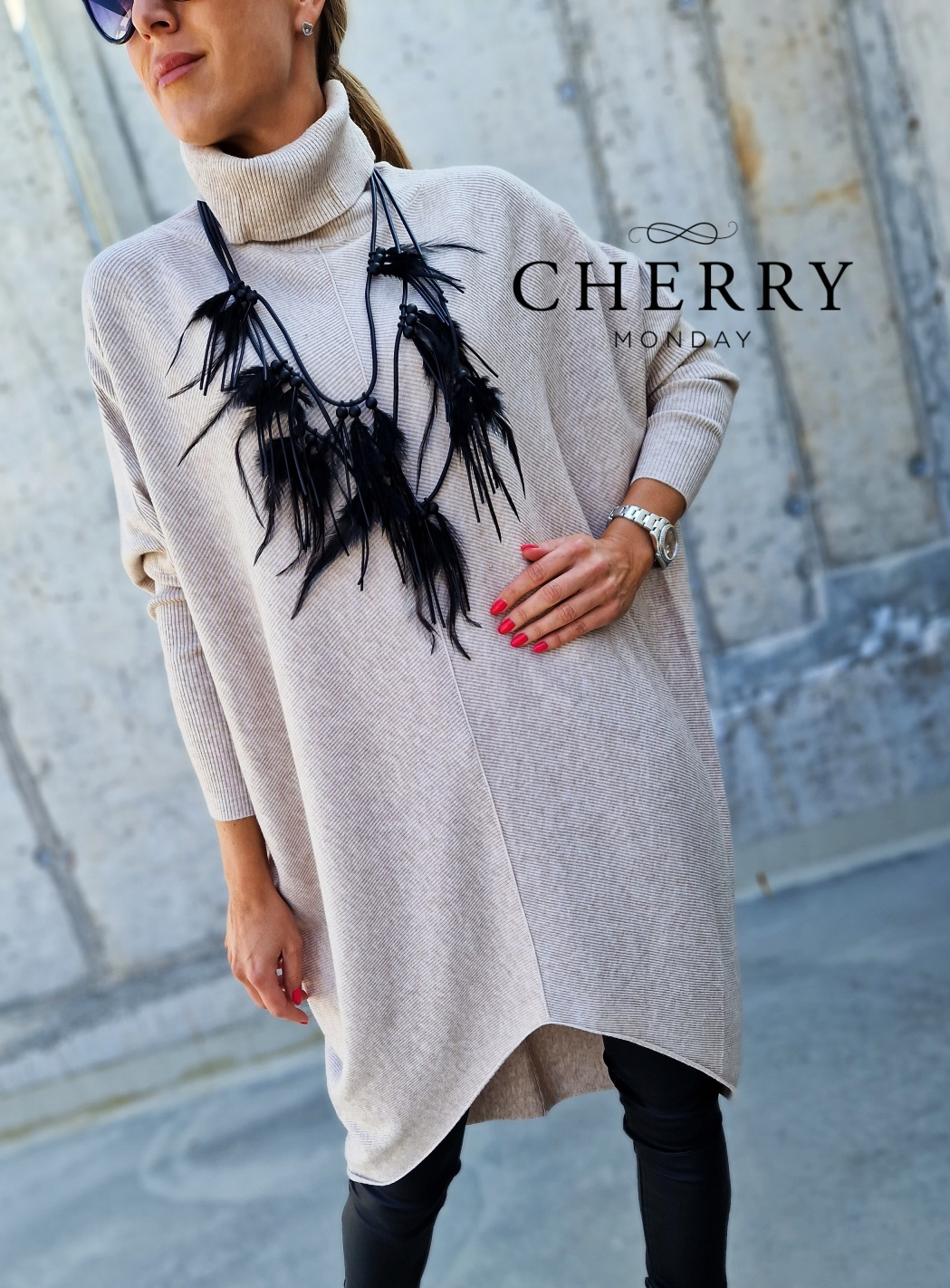 PLETENA OBLEKA BALON KROJA 3