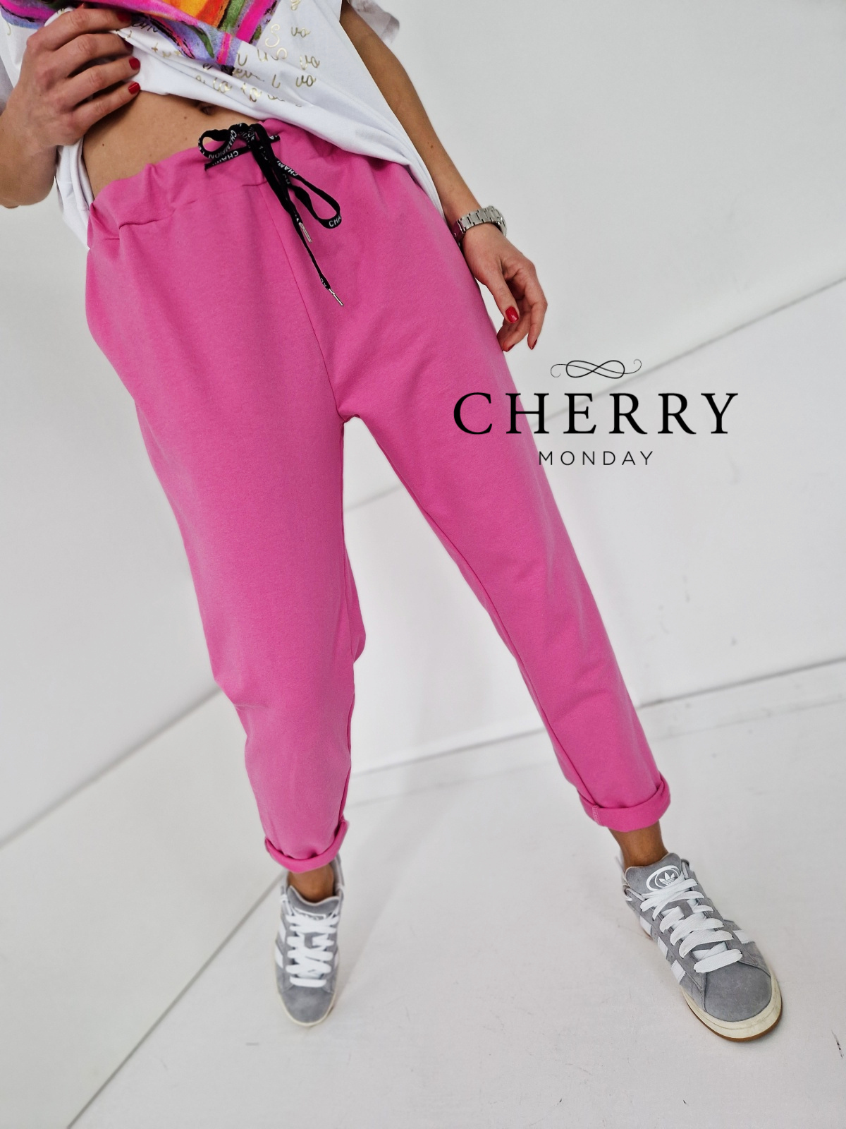 Plus size hlačna trenirka