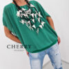 Top s kratkimi rokavi "plus size"
