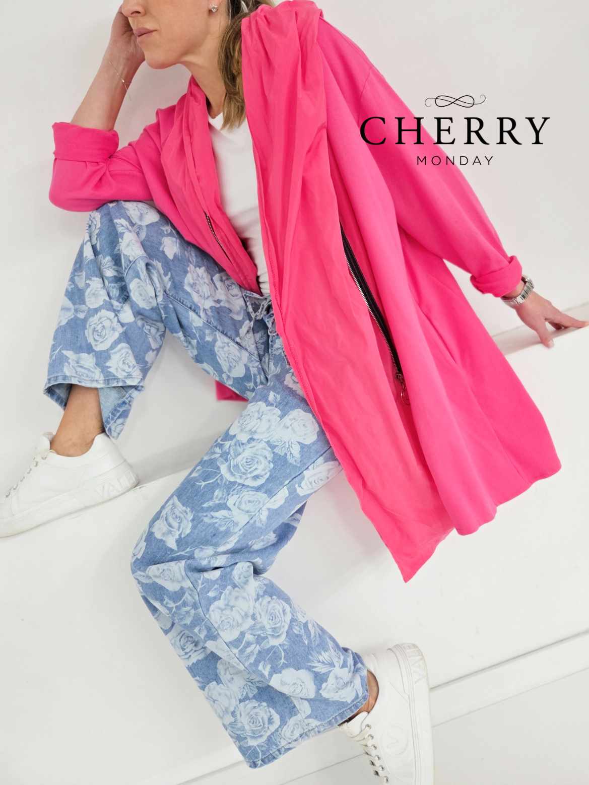 Modna bombažna jakna