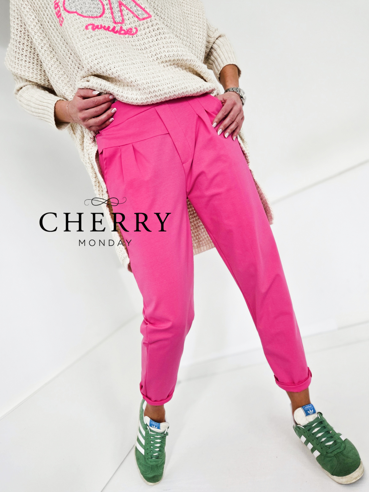 Modne elastične hlače