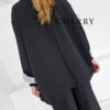 Oversize blazer z rožo