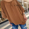 cherry monday (22) Plus size bluza iz tančice