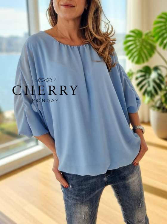 Plus size bluza iz tančice