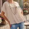 Top s kratkimi rokavi "plus size"