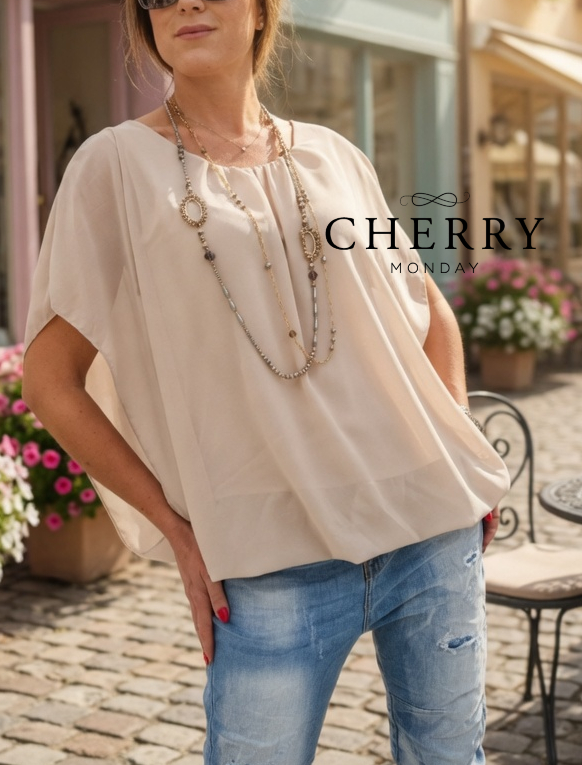 Top s kratkimi rokavi "plus size"