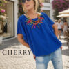 Top s kratkimi rokavi "plus size"