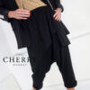 Bombažna baggy hlačna trenirka plus size