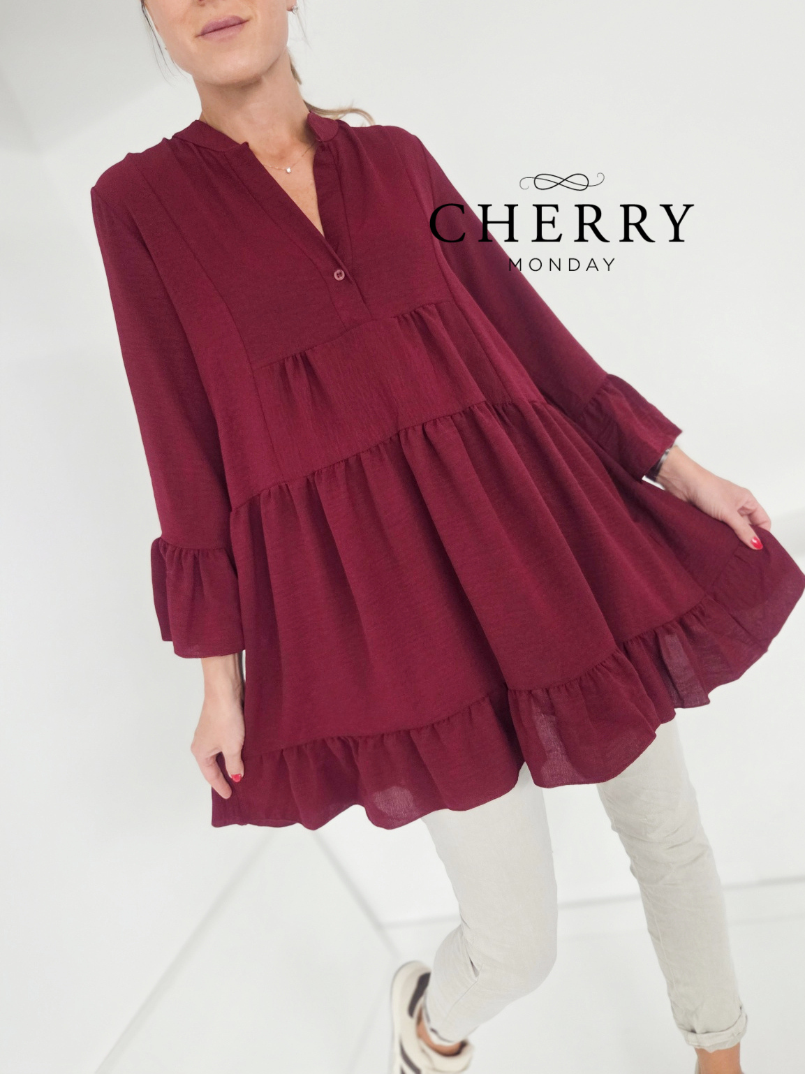 Hit tunika zvončkastega kroja