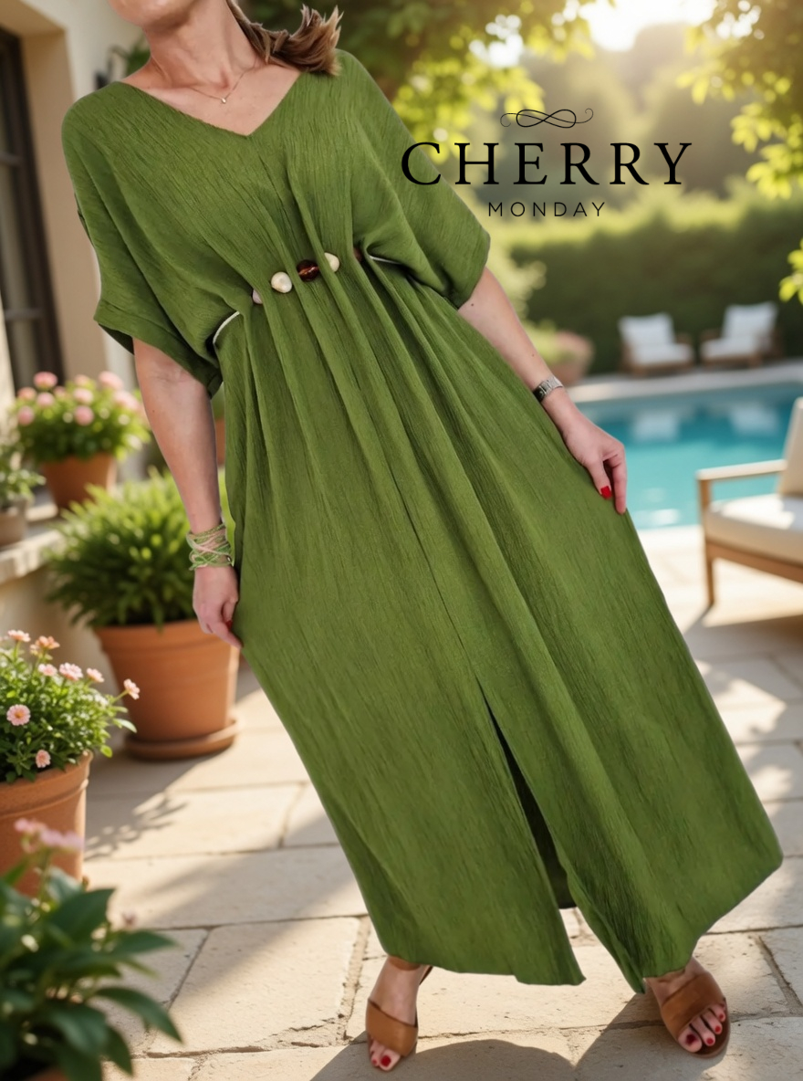 cherry monday 3 (37) Maxi obleka s pasom