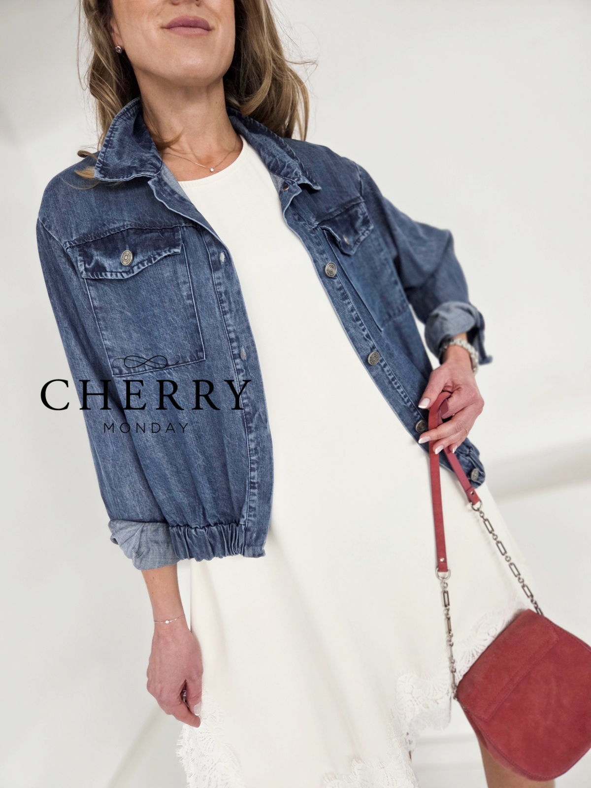 Trendovska oversize jeans jakna