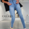 Svetle jeans hlače - plus size