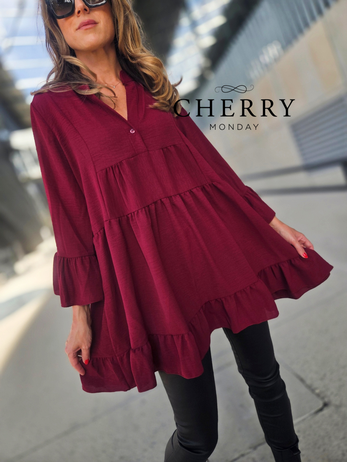 Hit tunika zvončkastega kroja