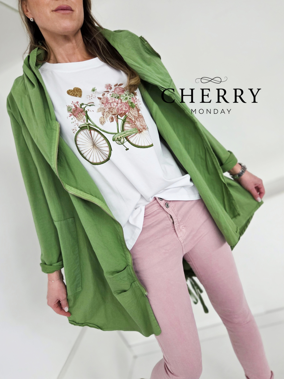 Modna bombažna parka