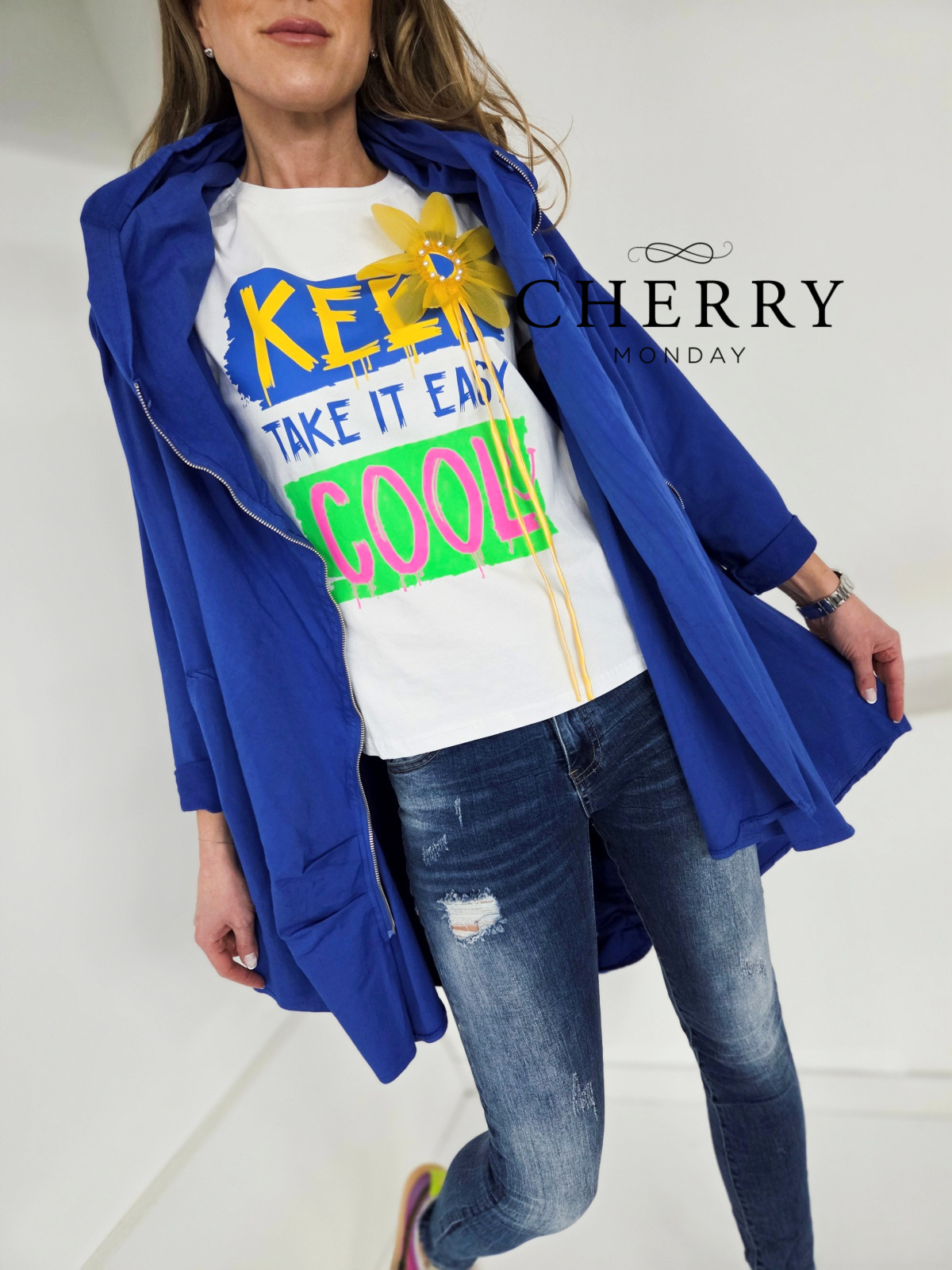 Modna bombažna parka