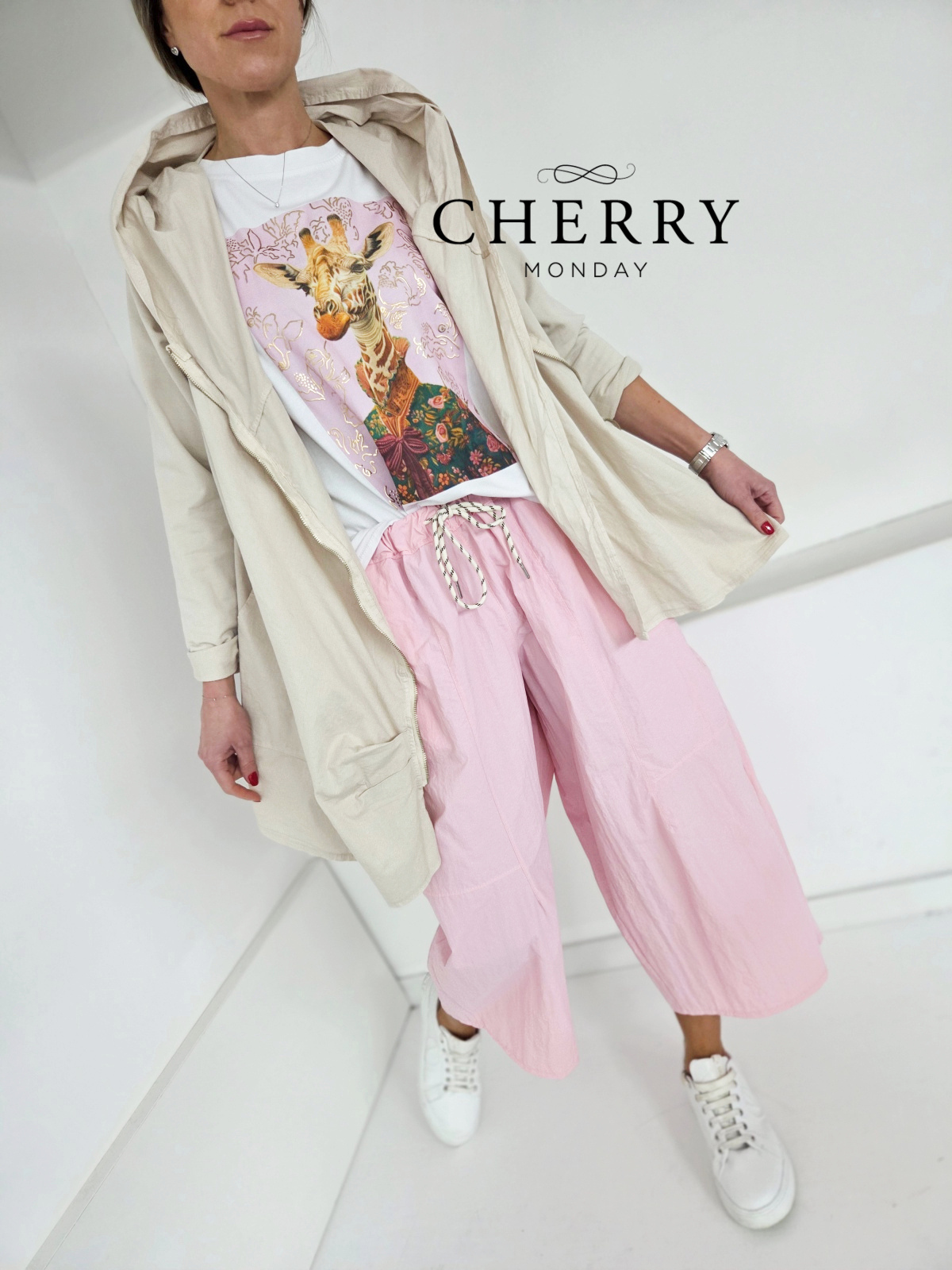 Modna bombažna parka