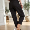 Rjave mom fit jeans hlače