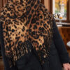 Šal z leopardjim vzorcem