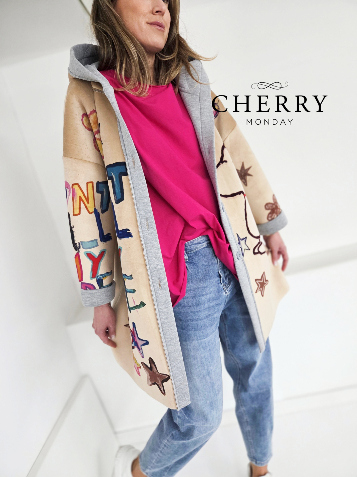 Prehodni plašč s kapuco Snoopy