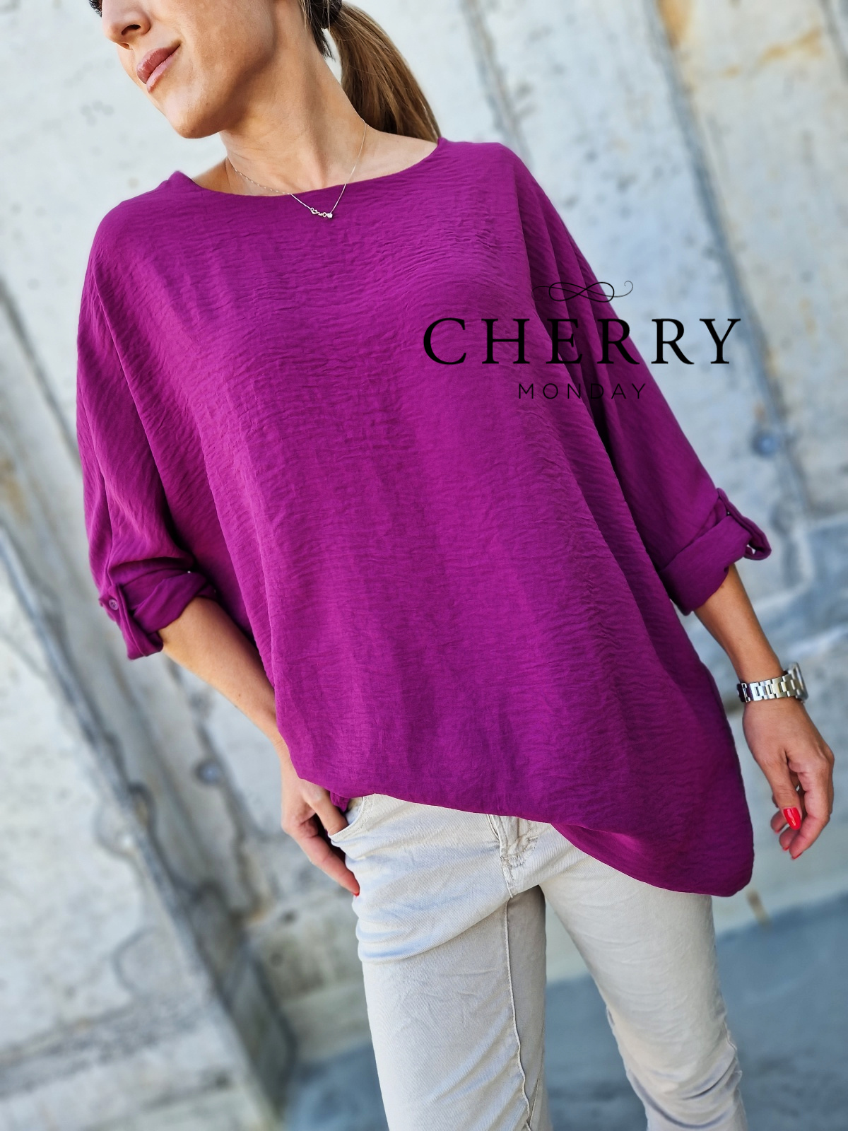 Bluza metuljastega kroja