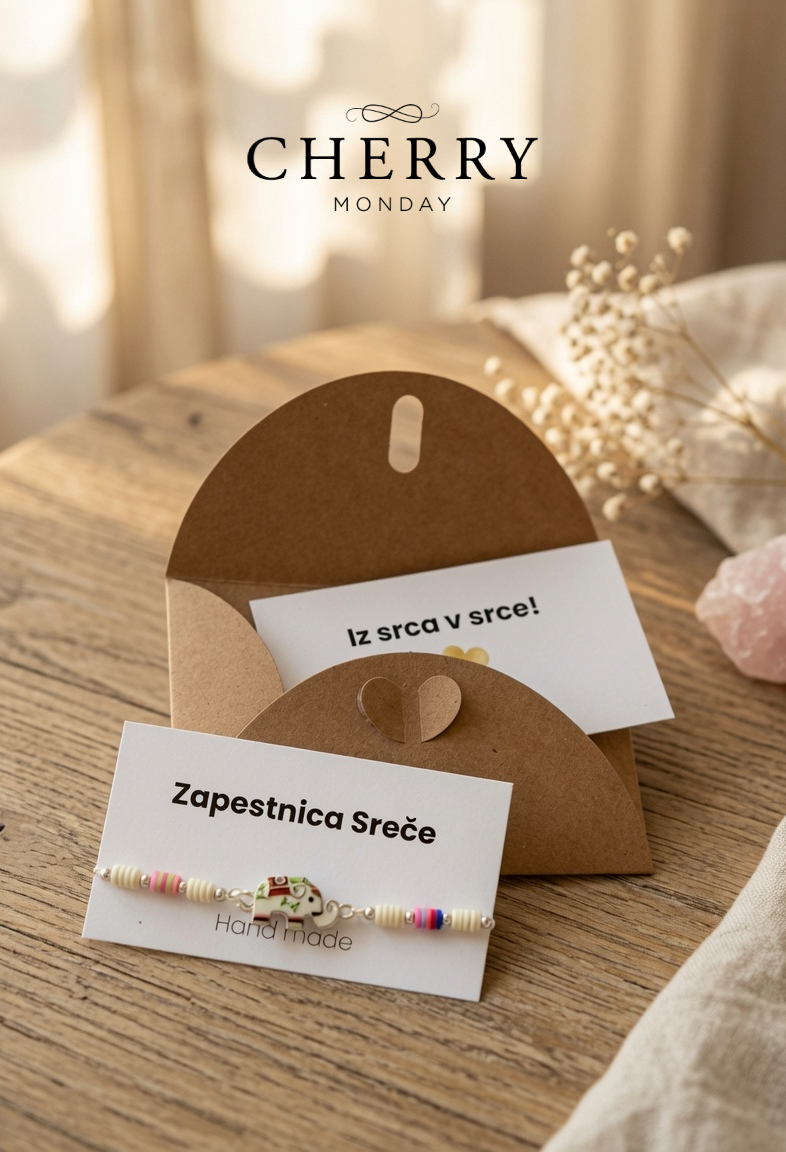 Zapestnica sreče slonček