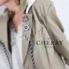 Modni blazer s kapuco
