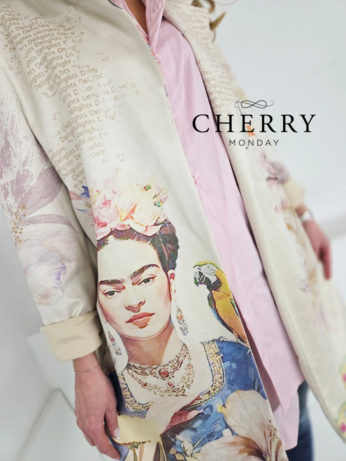 Plašč iz eko semiša Frida