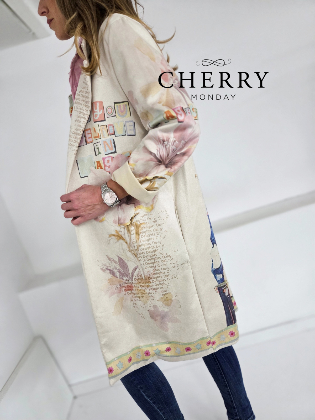 Plašč iz eko semiša Frida