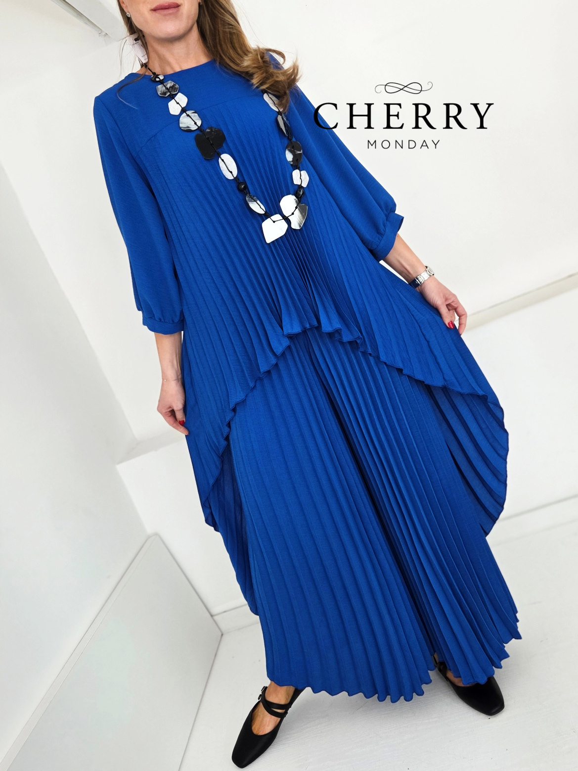 Plisirani lahkotni komplet