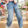020726 cherrymonday (1) Jeans hlače s perlicami