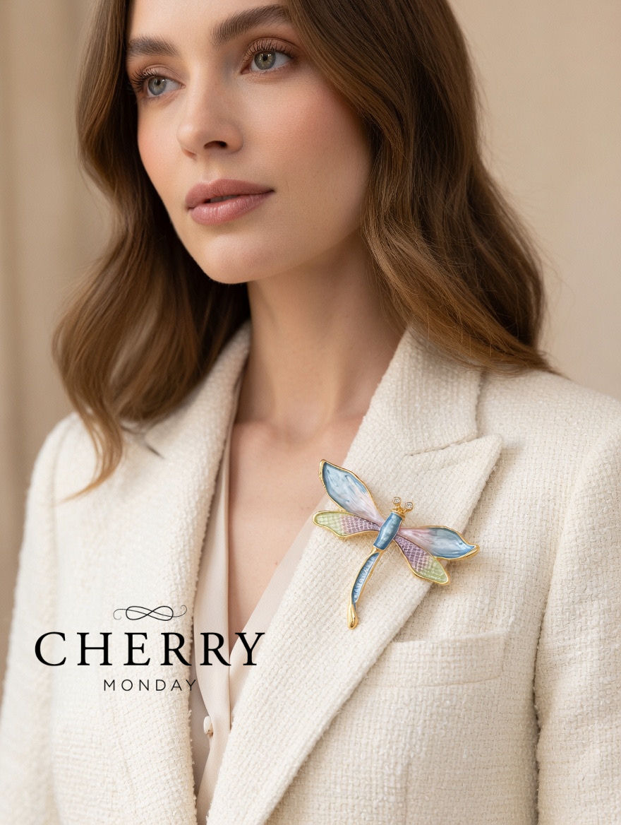 Magnetna broška kačji pastir