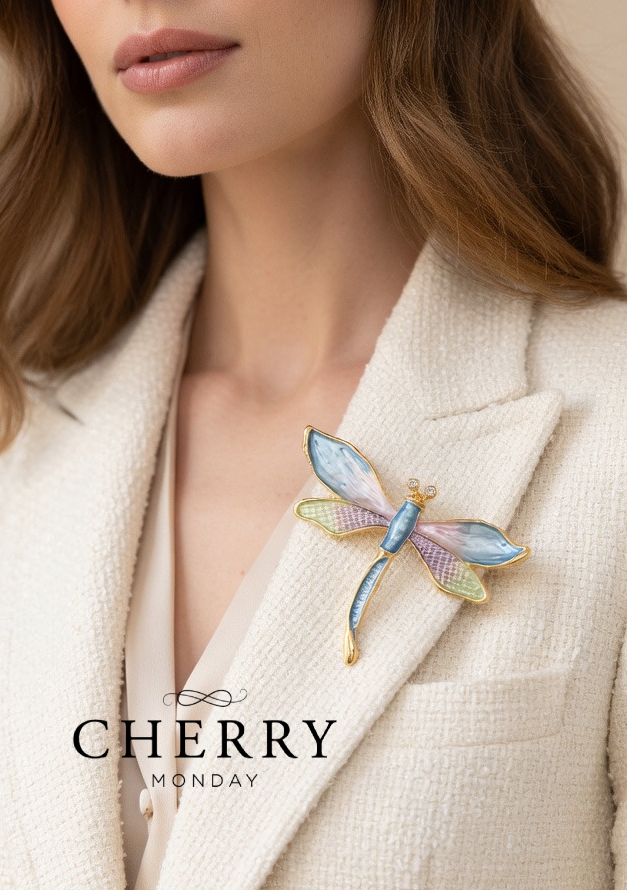 Magnetna broška kačji pastir