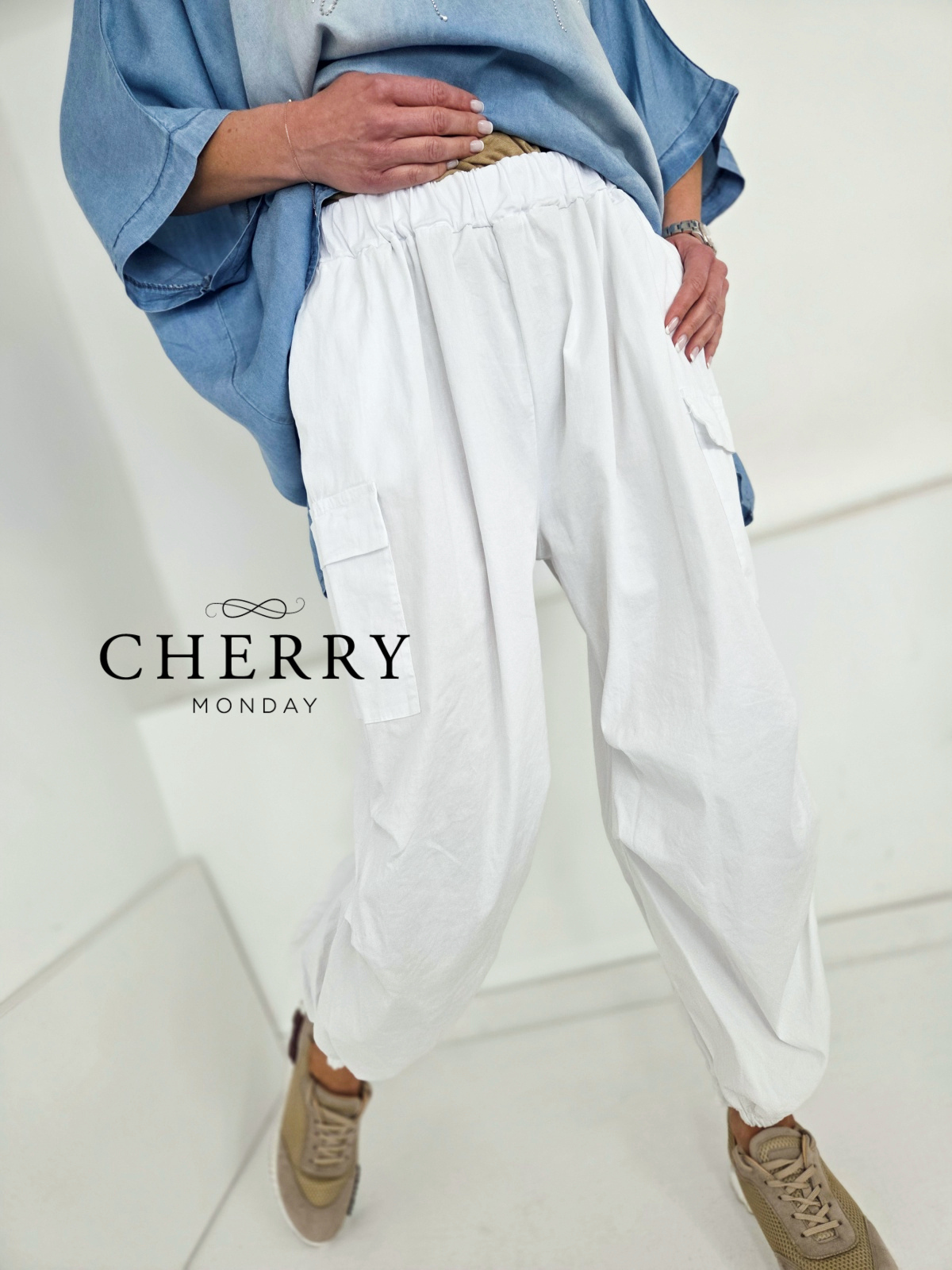 Modne plus size cargo hlače