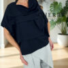 Modni nabrani top