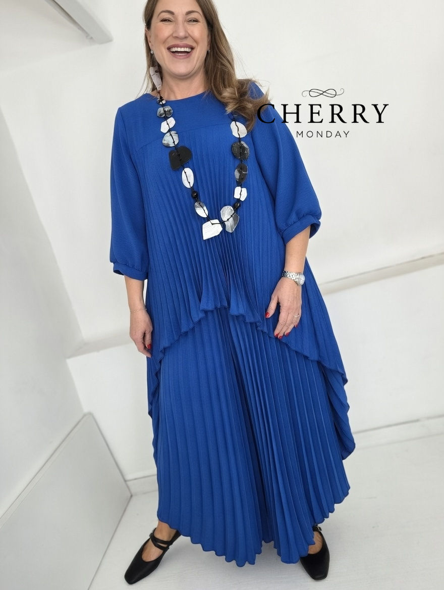 Plisirani lahkotni komplet