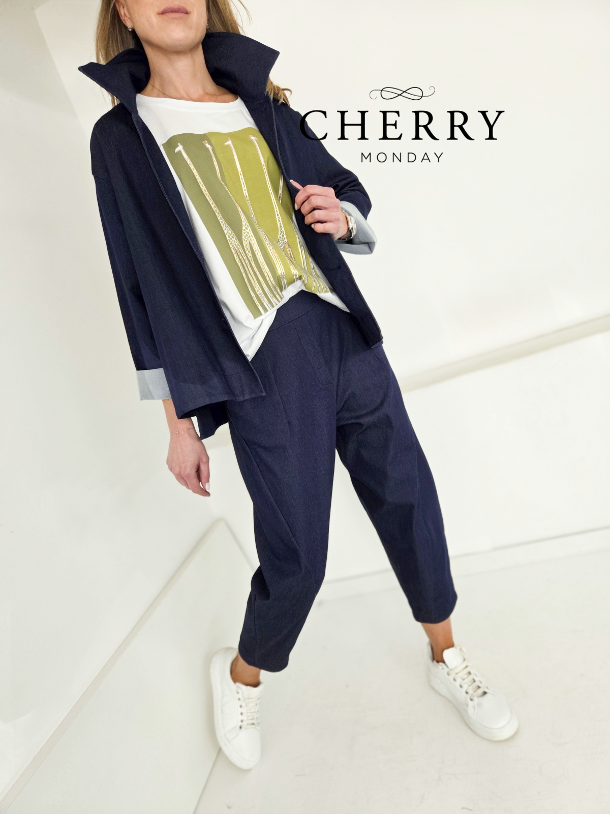 Modne ohlapne jeans hlače