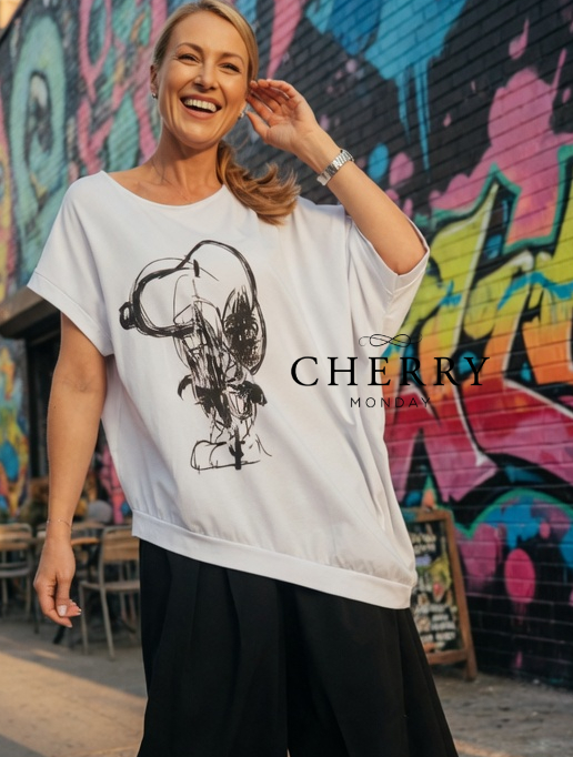 Tunika s kratkimi rokavi Snoopy