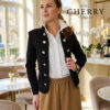 Blazer s srebrnimi gumbi