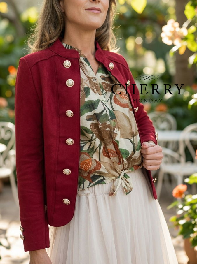blazer s srebrnimi gumbi (19) Blazer s srebrnimi gumbi
