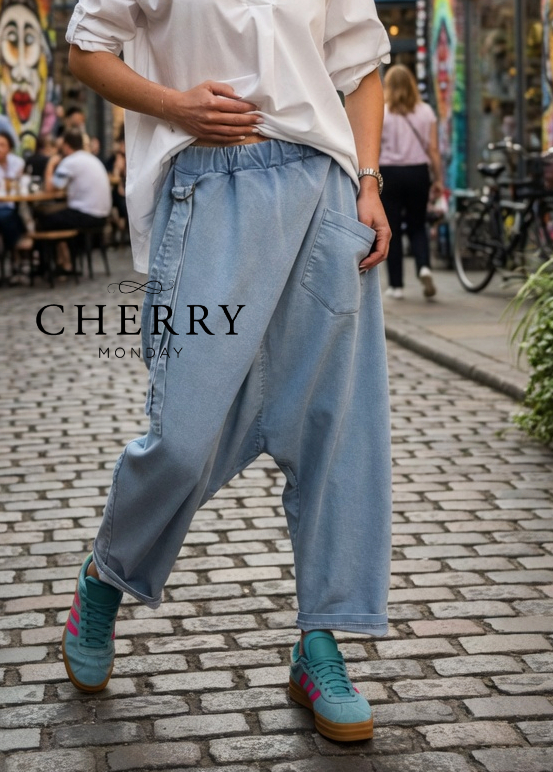 jeans baggy hlace z zepi (15) Jeans baggy hlače z žepi
