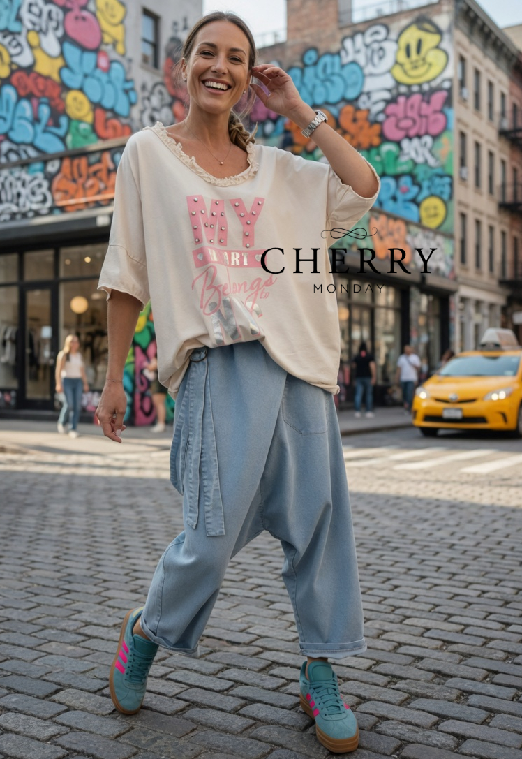 jeans baggy hlace z zepi (19) Jeans baggy hlače z žepi