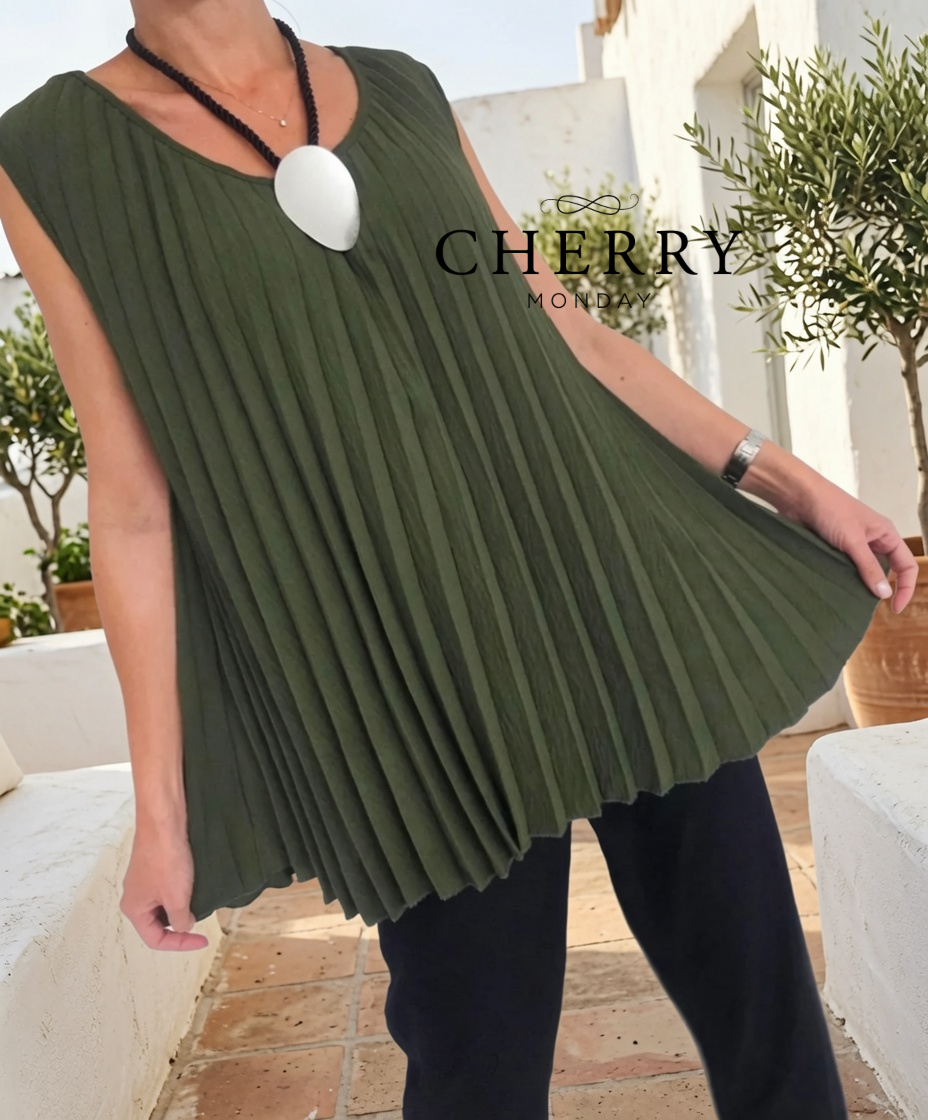 Plisirana bluza