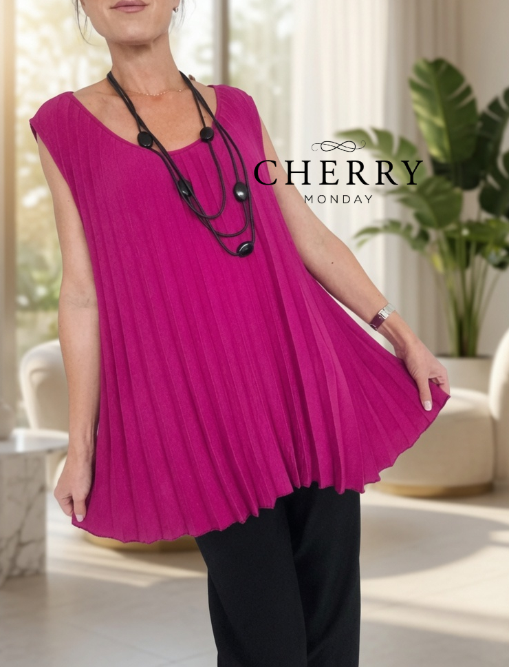 Plisirana bluza