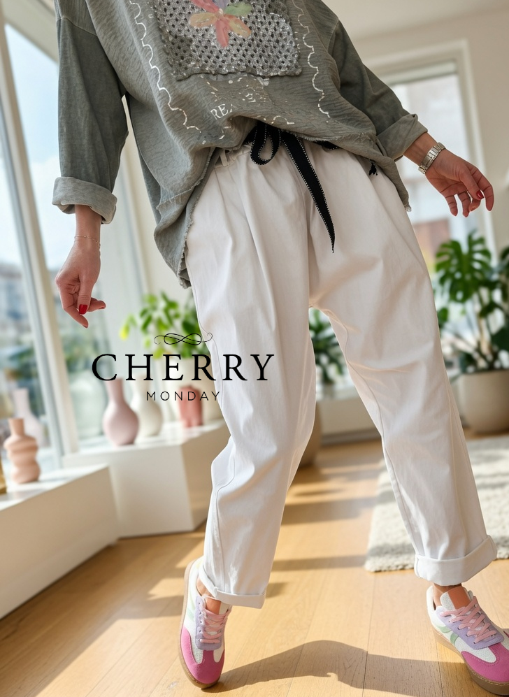 cherrymonday 280626 (12) Udobne PLUS SIZE hlače s pasom