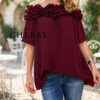 grok_image_1781759963823 Bluza z bogatimi volančki na ovratniku