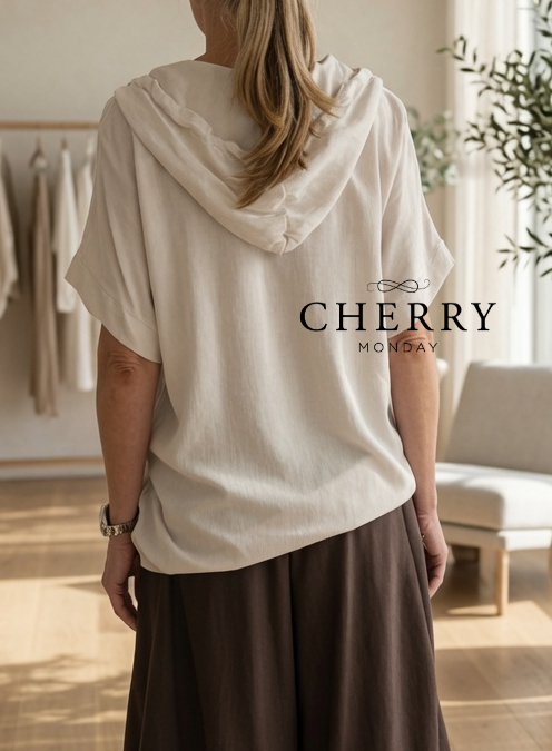 Kratka majica s kapuco